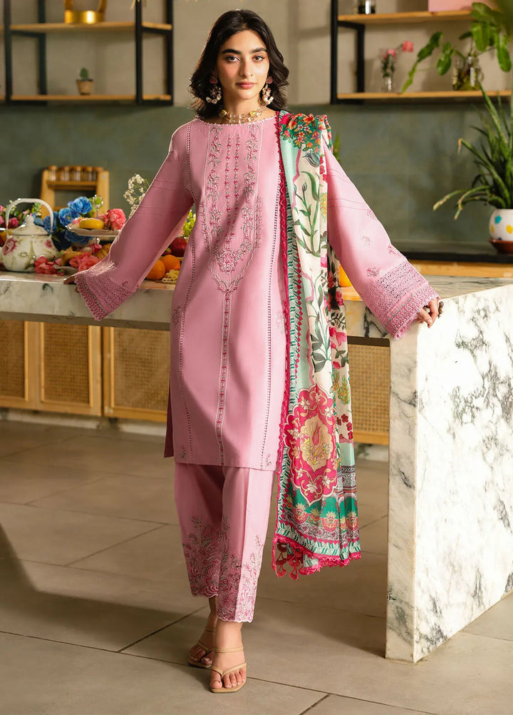 Sahane Embroidered Lawn Suits Unstitched 3 Piece SNE25IL CT-21009 Zira - Summer Collection
