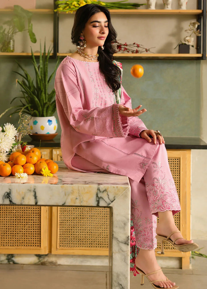 Sahane Embroidered Lawn Suits Unstitched 3 Piece SNE25IL CT-21009 Zira - Summer Collection