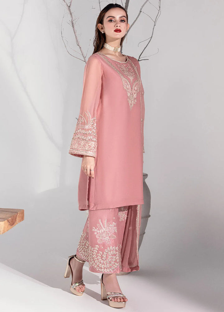 Sahane Pret Embroidered Chiffon 3 Piece Suit ME-02 Clio