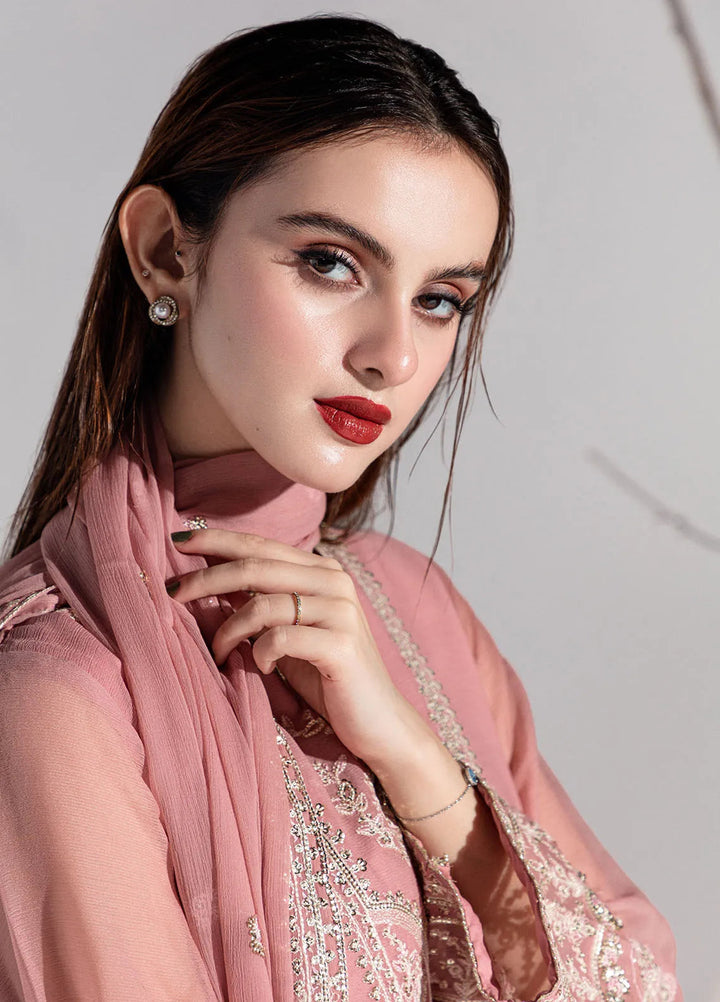 Sahane Pret Embroidered Chiffon 3 Piece Suit ME-02 Clio