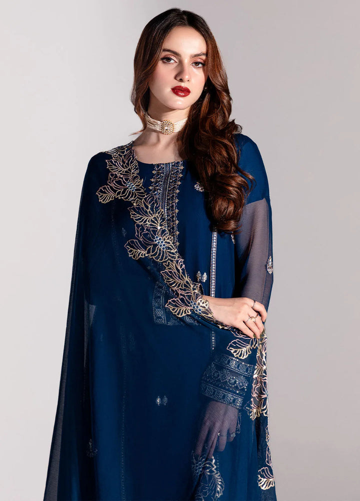 Sahane Pret Embroidered Chiffon 3 Piece Suit ME-03 Myrto