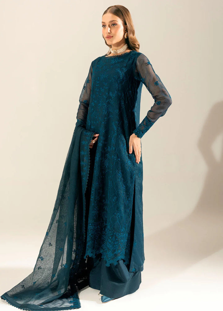 Sahane Pret Embroidered Cotton Net 3 Piece Suit ME 24004 Calla