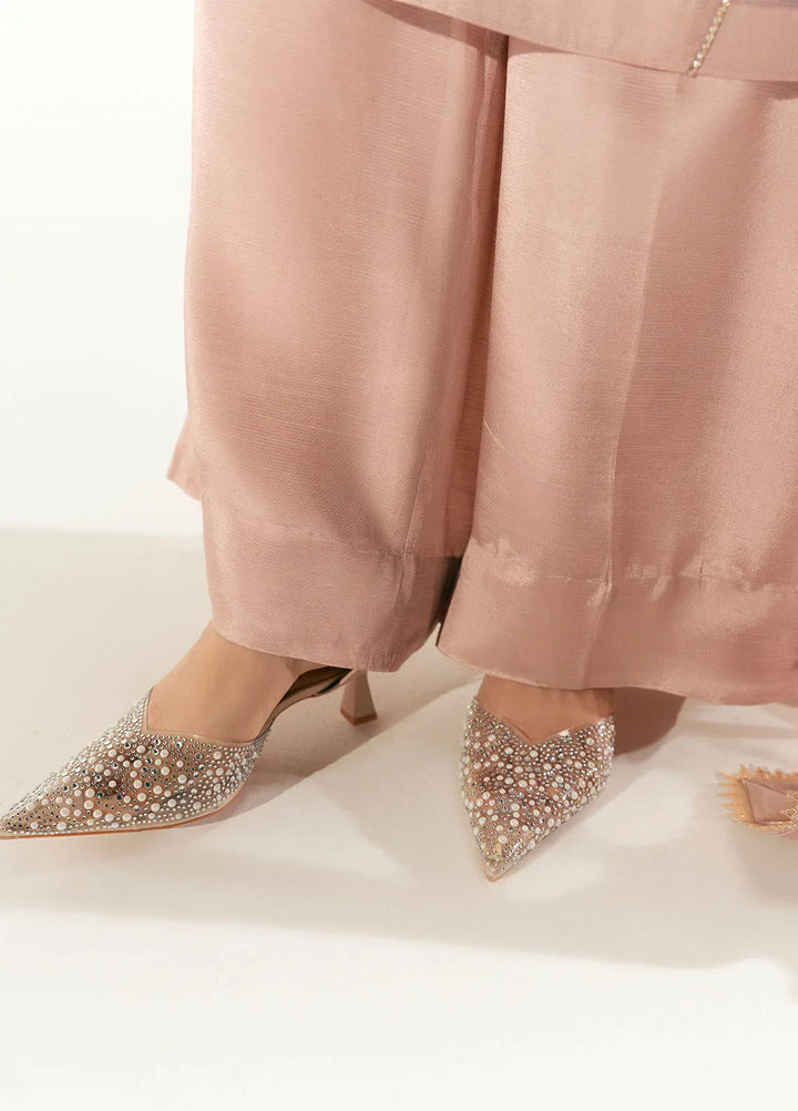 Sahane Pret Embroidered Cotton Net 3 Piece Suit ME 24007 Lisa