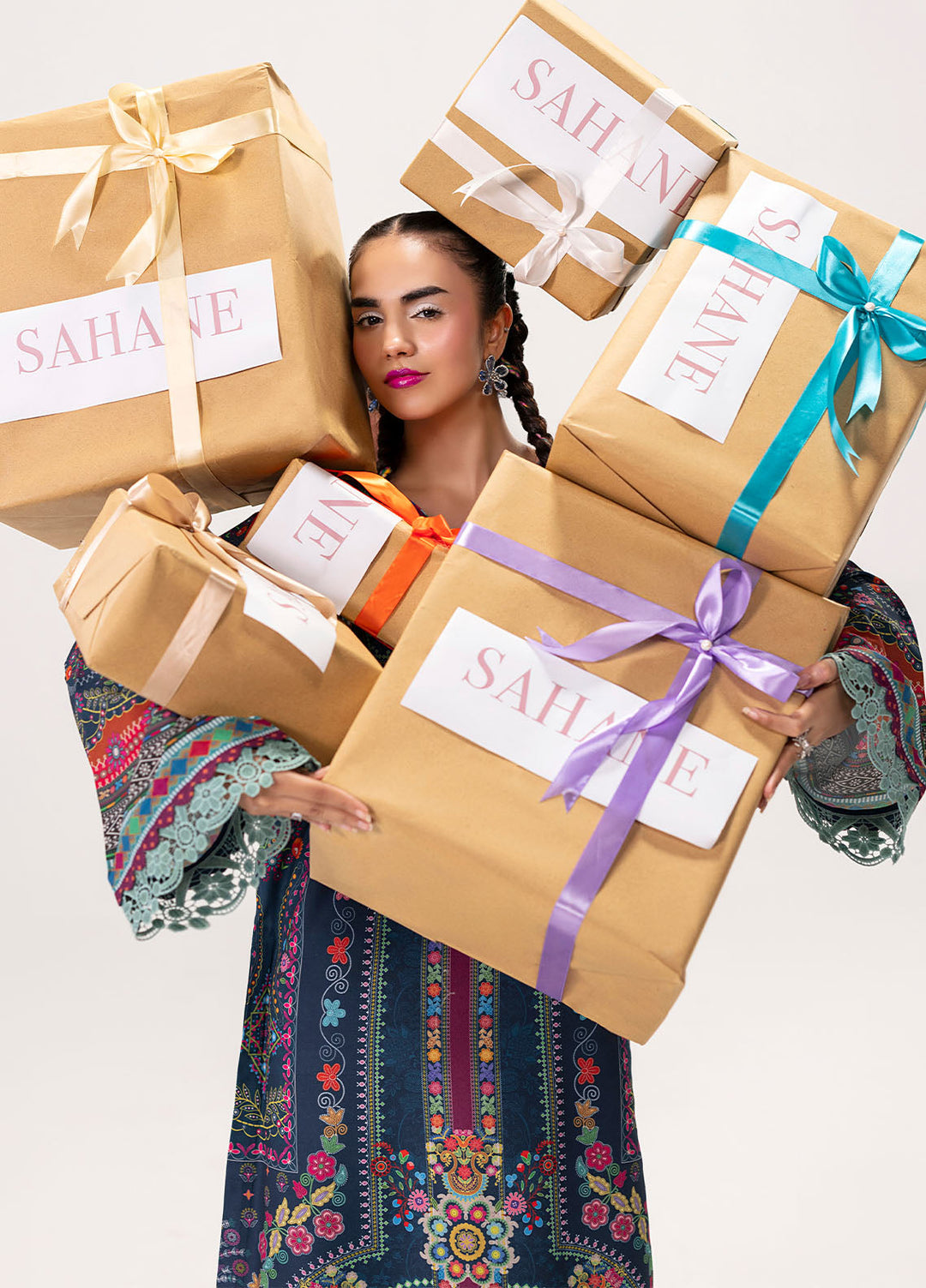 Sahane Pret Printed Poly Lawn 2 Piece Suit ME26007 OG