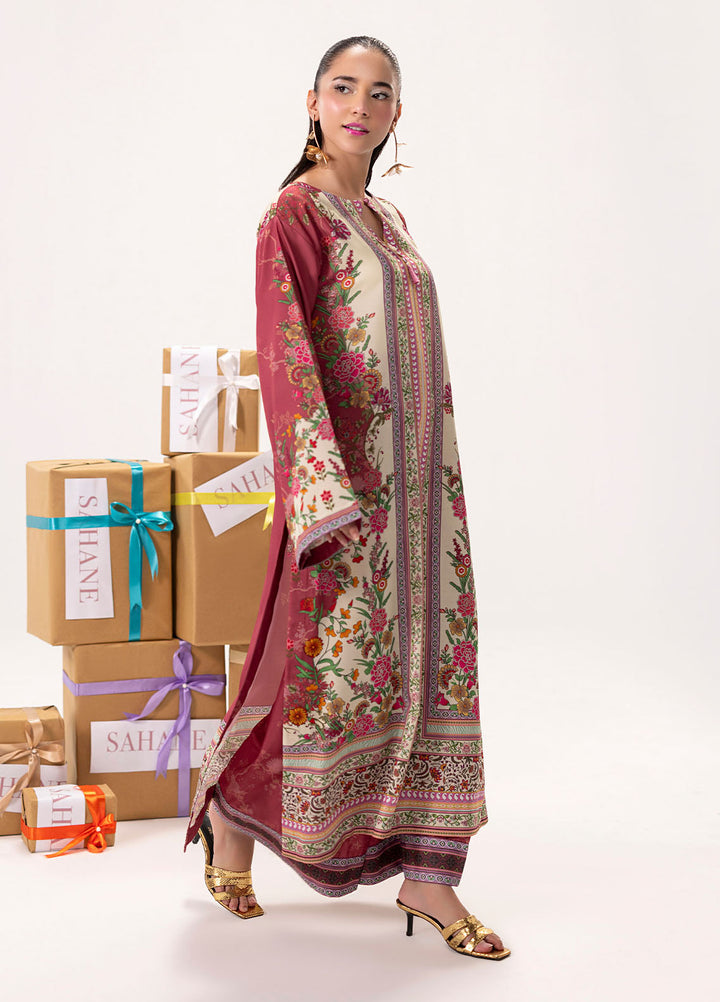 Sahane Pret Printed Poly Lawn 2 Piece Suit ME26008 OOTD