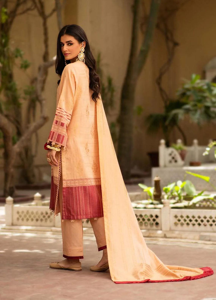 Sahar Jacquard Cotton Suits Unstitched 3 Piece SAENJC Anjuman - Summer Collection