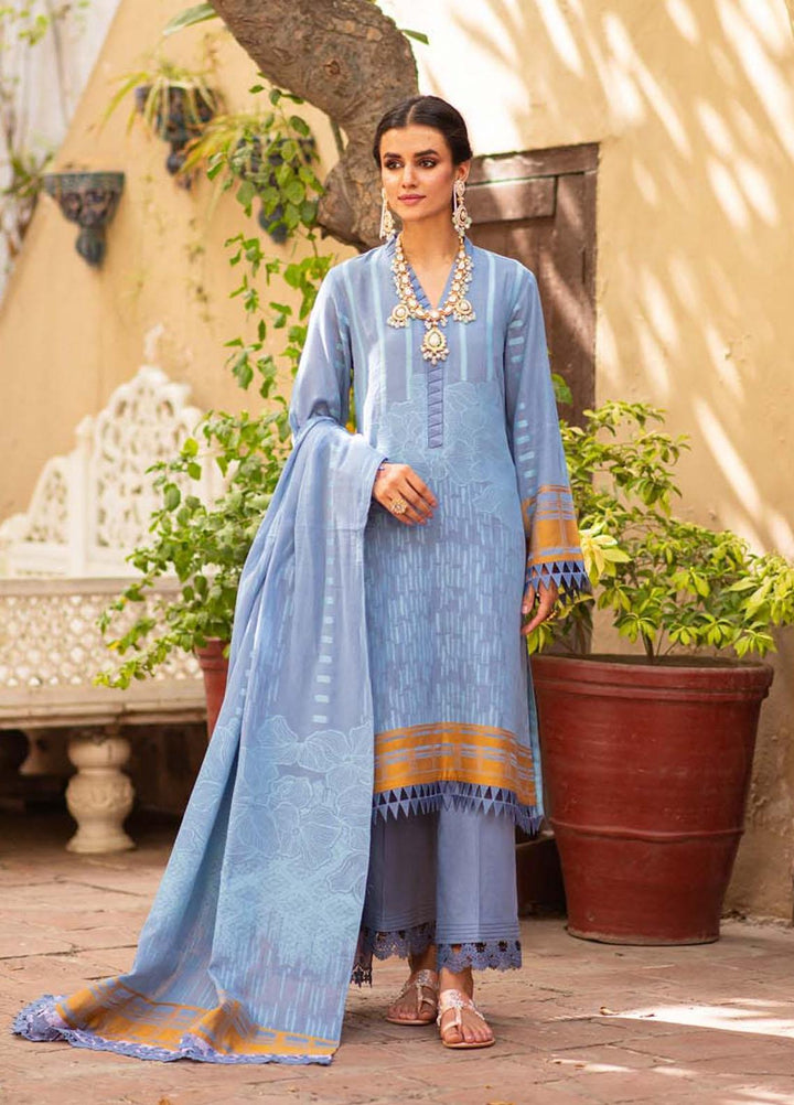 Sahar Jacquard Cotton Suits Unstitched 3 Piece SAENJC Gul Janaan - Summer Collection