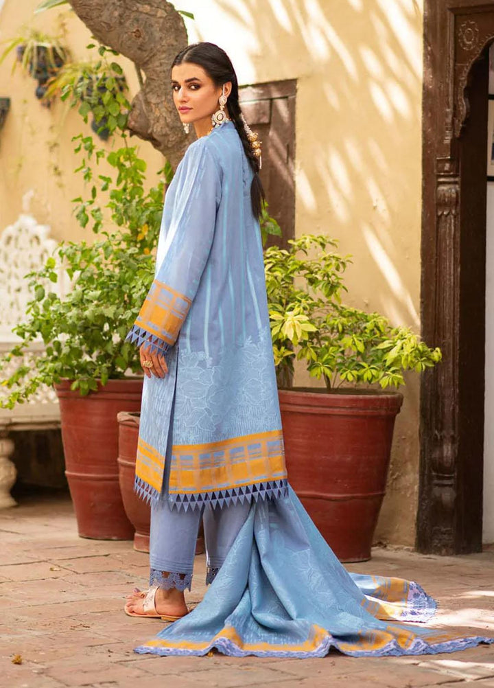 Sahar Jacquard Cotton Suits Unstitched 3 Piece SAENJC Gul Janaan - Summer Collection