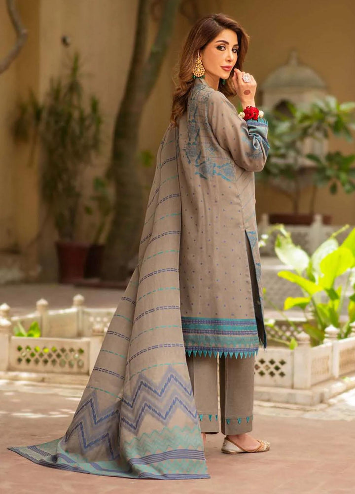 Sahar Jacquard Cotton Suits Unstitched 3 Piece SAENJC Surkh Roo - Summer Collection
