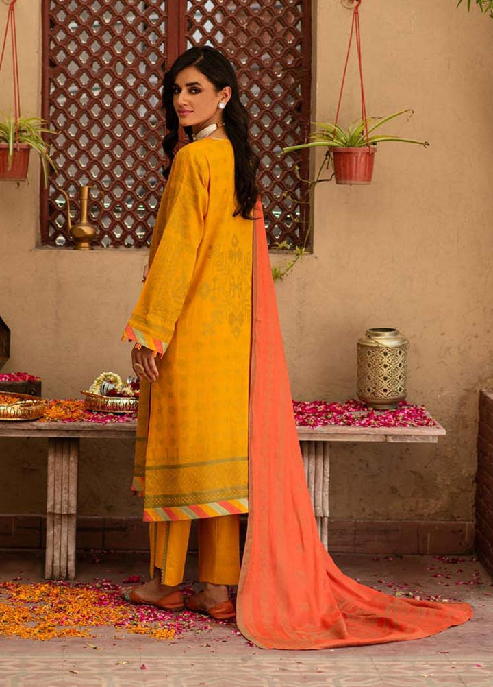 Sahar Jacquard Cotton Suits Unstitched 3 Piece SAENJC Vasl - Summer Collection