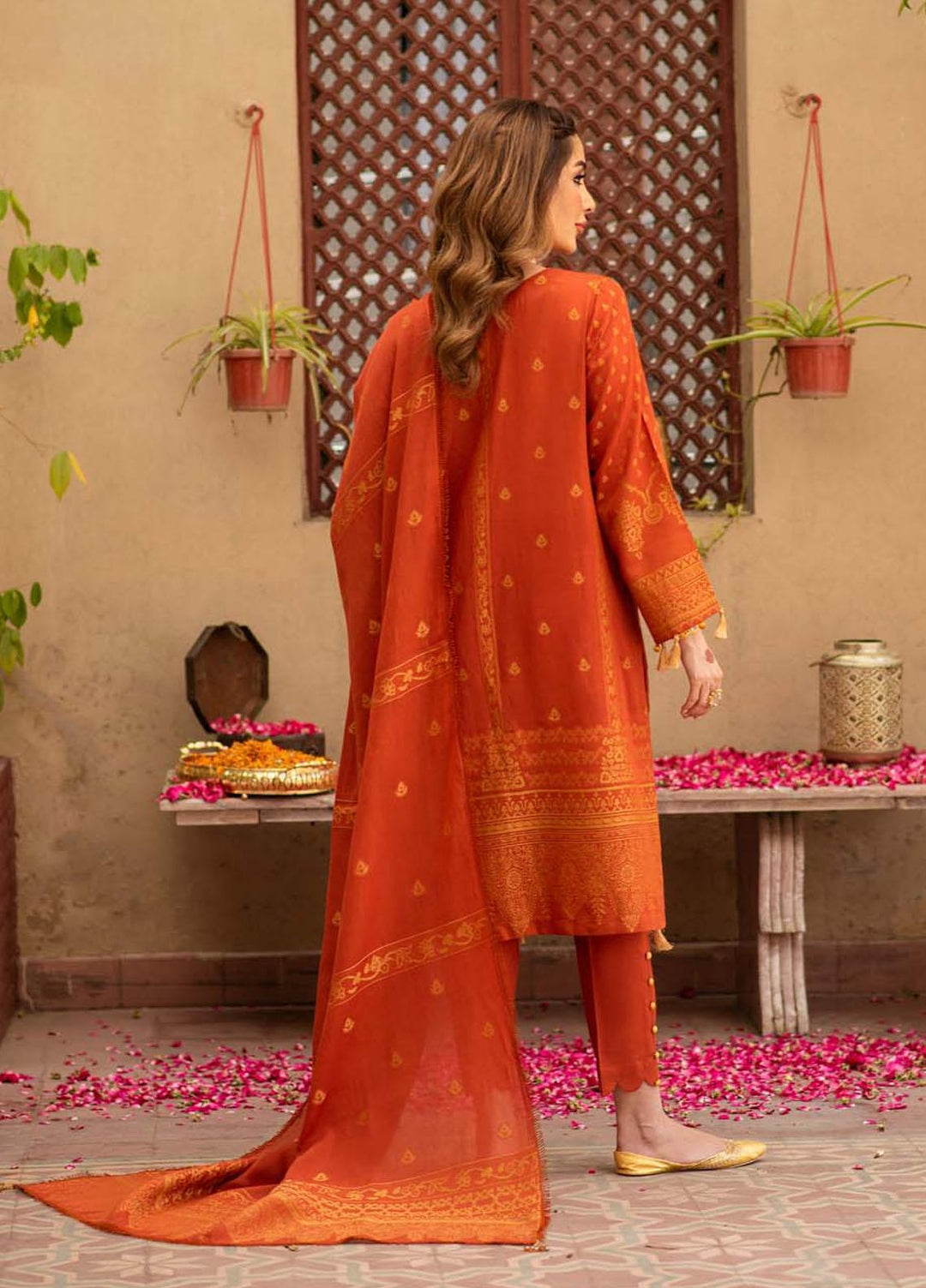 Sahar Jacquard Cotton Suits Unstitched 3 Piece SAENJC Zeenat - Summer Collection