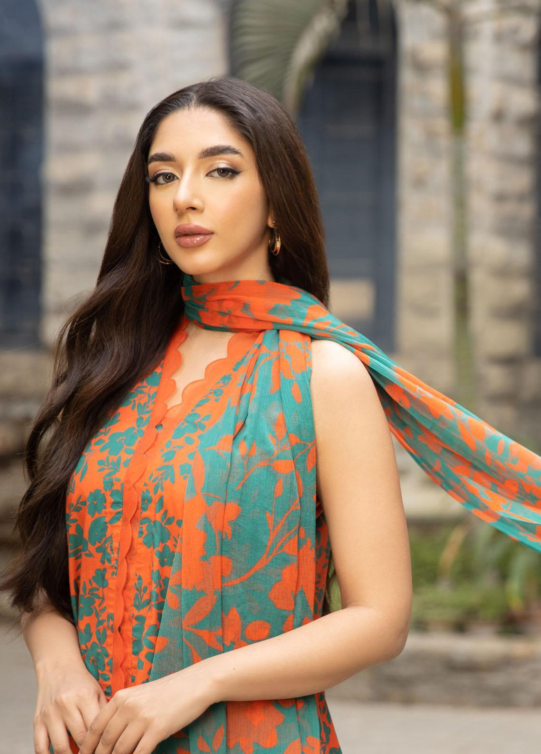 Sahar Printed Cambric Suits Unstitched 3 Piece SHR23AW AWC-V1-23-01 - Summer Collection