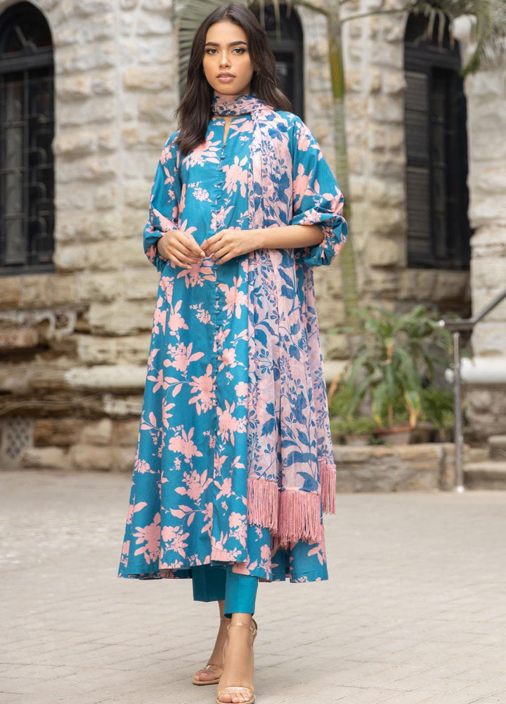 Sahar Printed Cambric Suits Unstitched 3 Piece SHR23AW AWC-V1-23-04 - Summer Collection