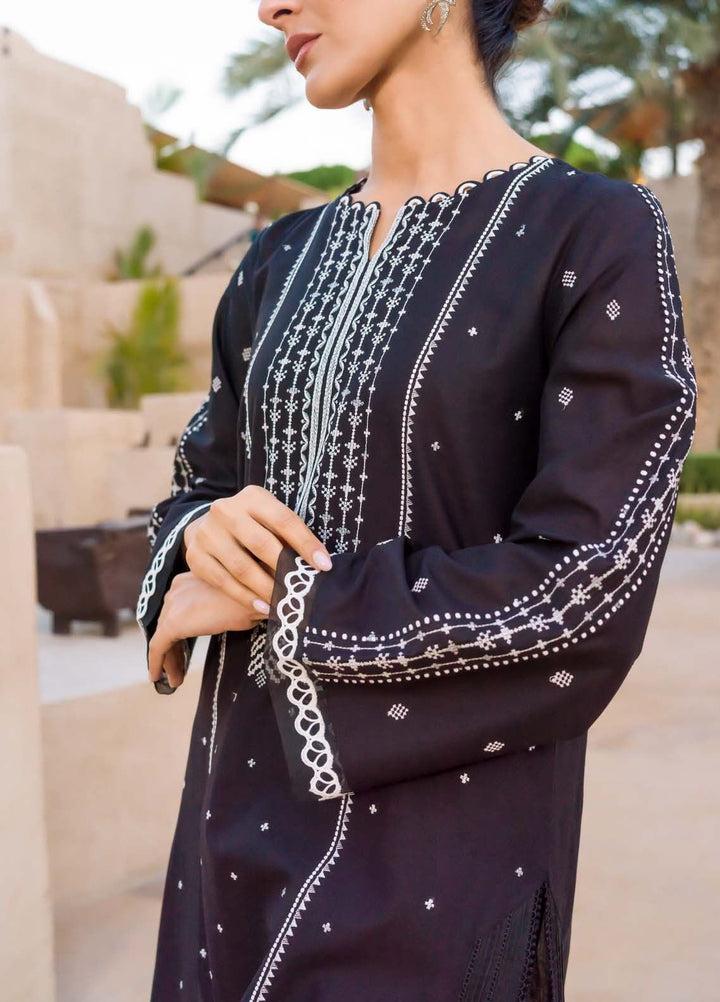 Sahar Chikankari Lawn Suit Unstitched 3 Piece SHR24LS S24-CK-L1-04 - Spring Summer Collection