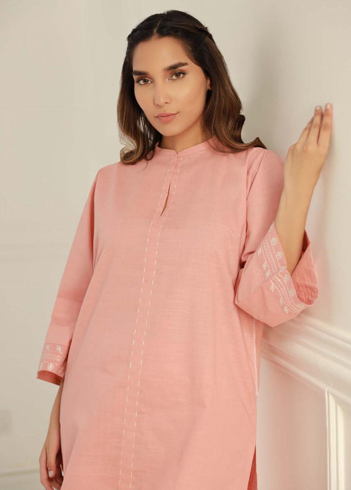 Sahar Pret Embroidered  2 Piece Suit AWHB23-2 Coral Luxe