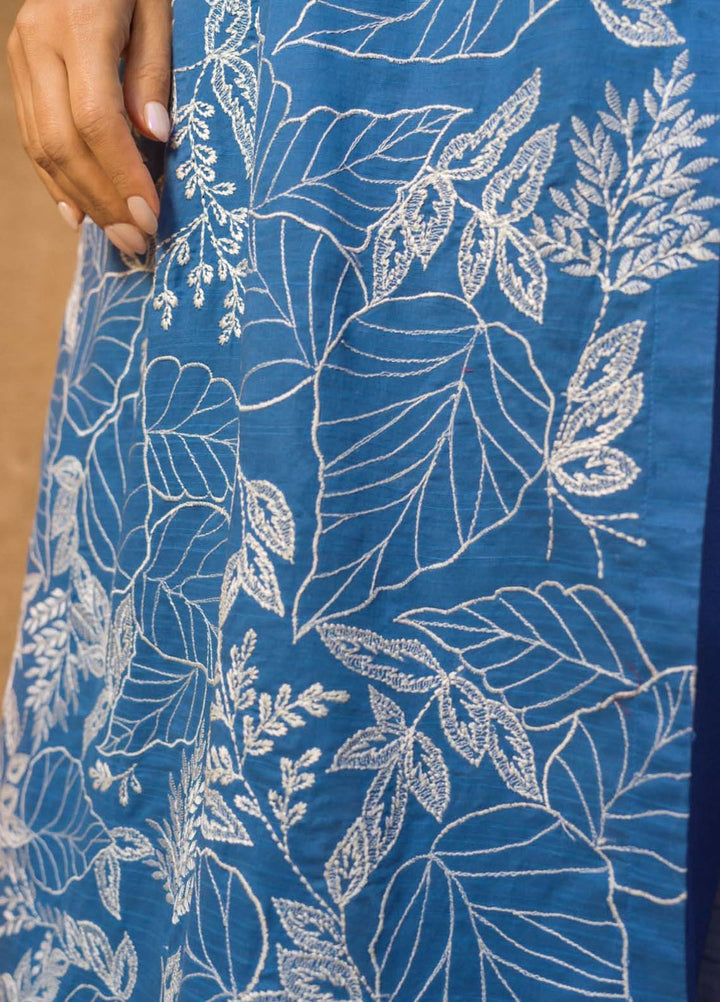 Sahar Embroidered Lawn Suit Unstitched 3 Piece SHR24LS S24-ES-L1-04 - Spring Summer Collection