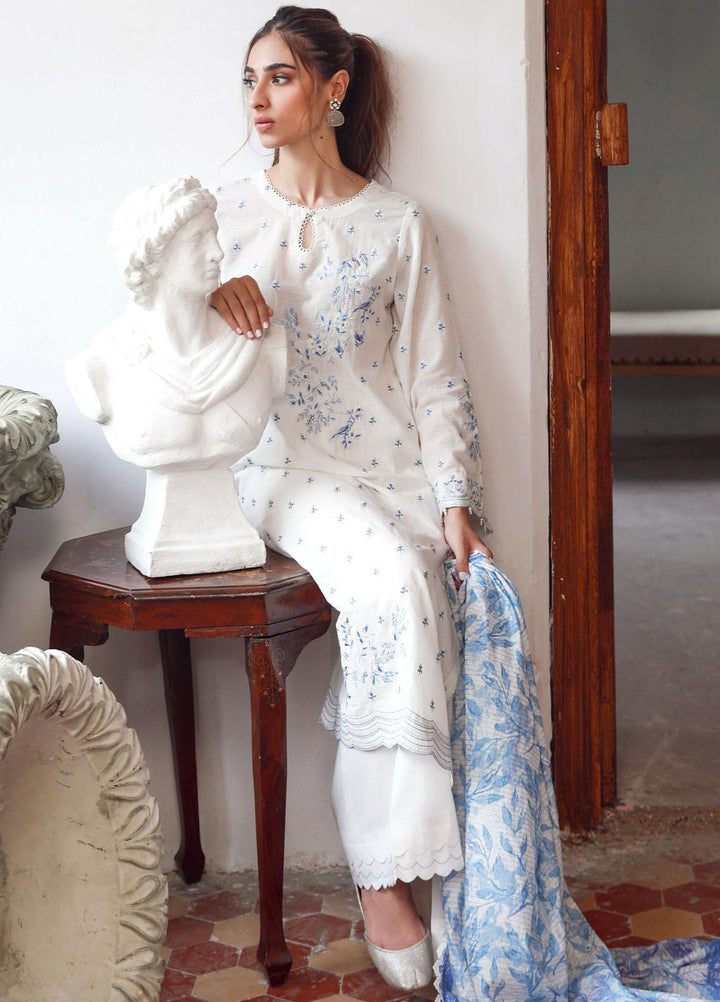 Sahar Embroidered Lawn Suits Unstitched 3 Piece SHR23EE SSL-V3-23-23 - Eid Collection