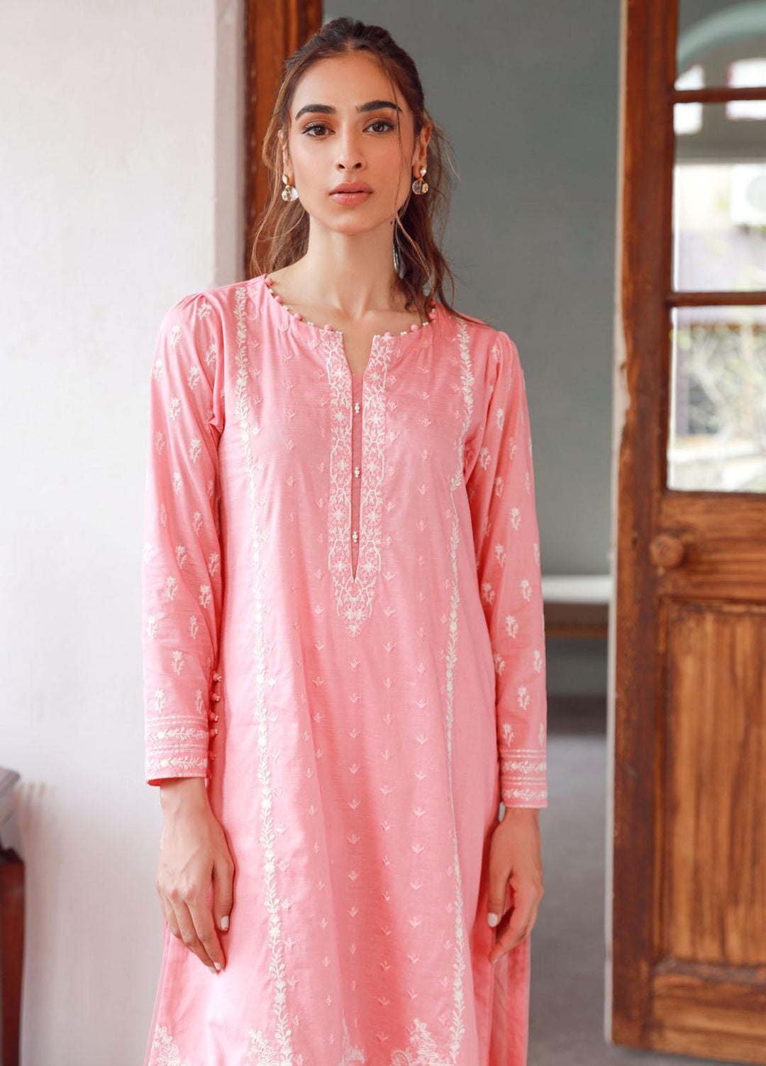 Sahar Embroidered Lawn Suits Unstitched 3 Piece SHR23EE SSL-V3-23-25 - Eid Collection