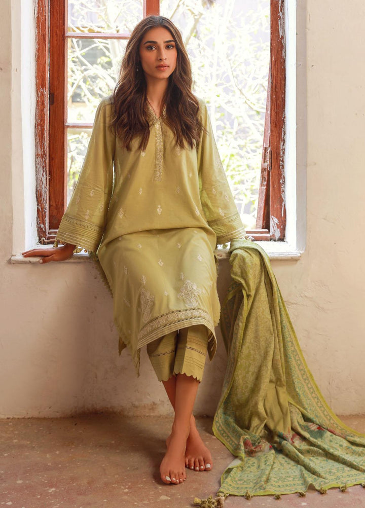 Sahar Embroidered Lawn Suits Unstitched 3 Piece SHR23EE SSL-V3-23-27 - Eid Collection