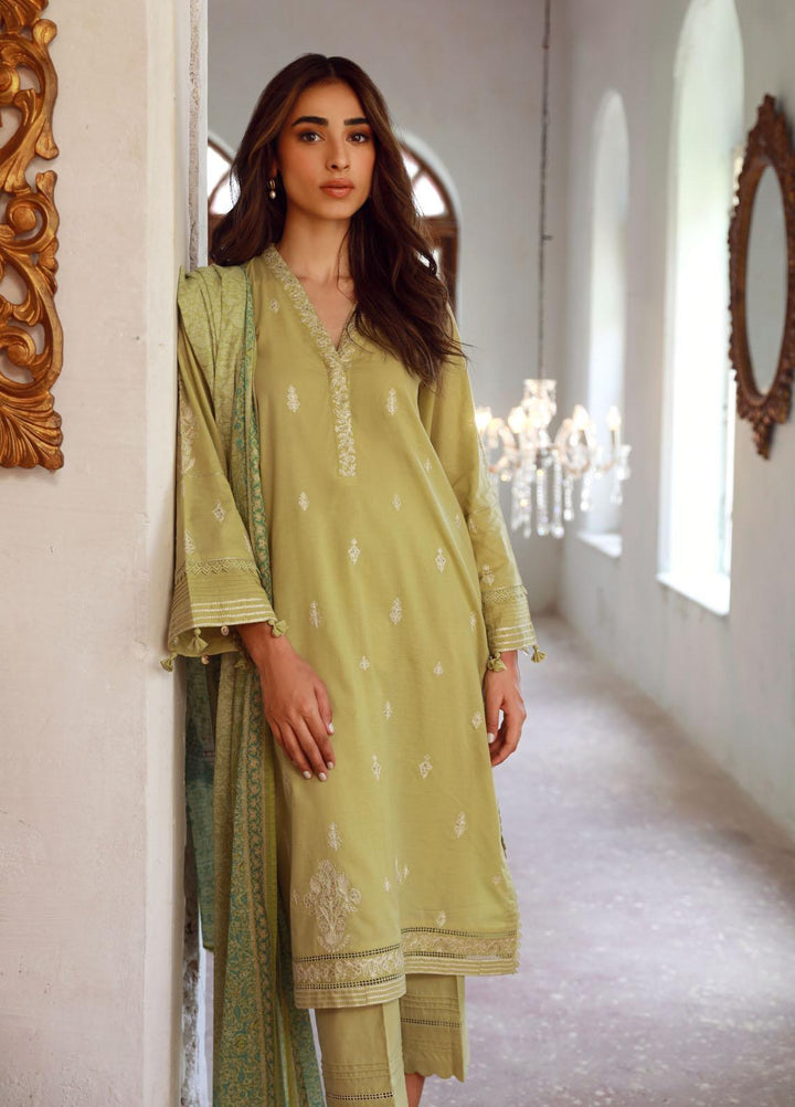 Sahar Embroidered Lawn Suits Unstitched 3 Piece SHR23EE SSL-V3-23-27 - Eid Collection