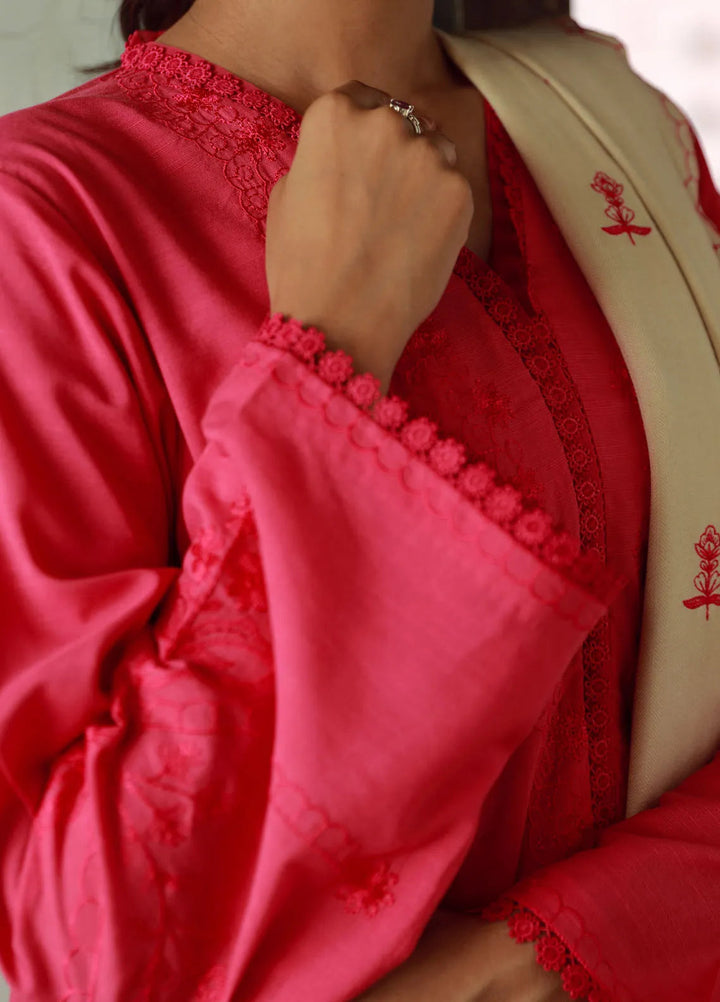 Sahar Embroidered Viscose Suit Unstitched 3 Piece SHR24 CV-24-V3-01 Fauvist Flair - Winter Collection