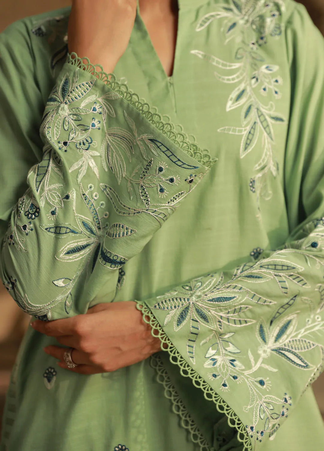 Sahar Embroidered Viscose Suit Unstitched 3 Piece SHR24 CV-24-V3-04 Surreal Elegance - Winter Collection