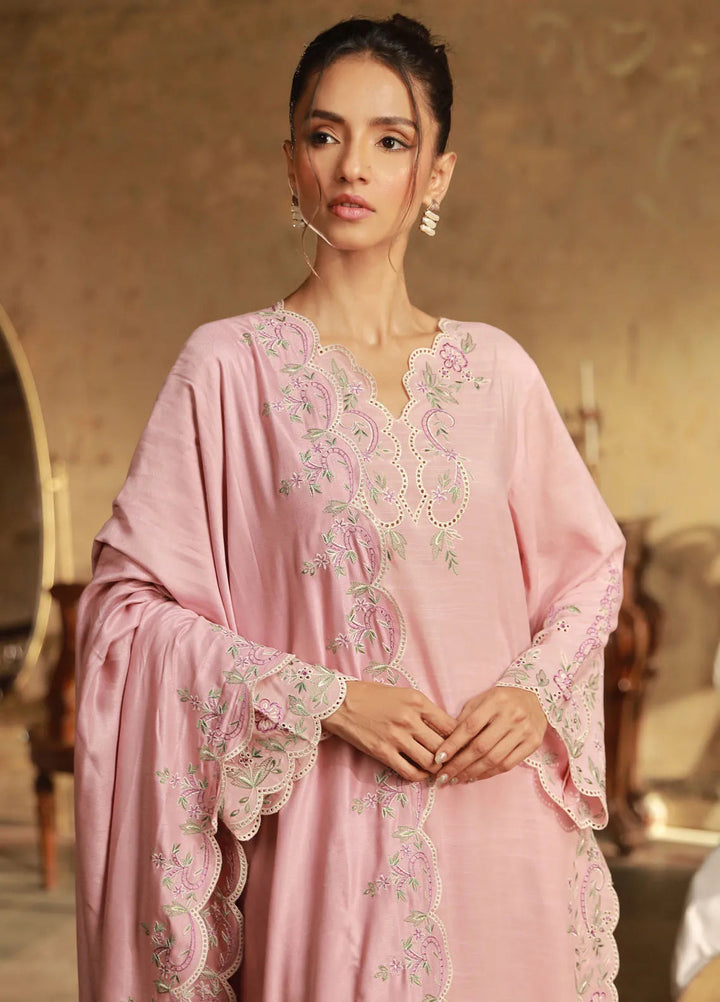 Sahar Embroidered Viscose Suit Unstitched 3 Piece SHR24 CV-24-V3-05 Rococo Romance - Winter Collection