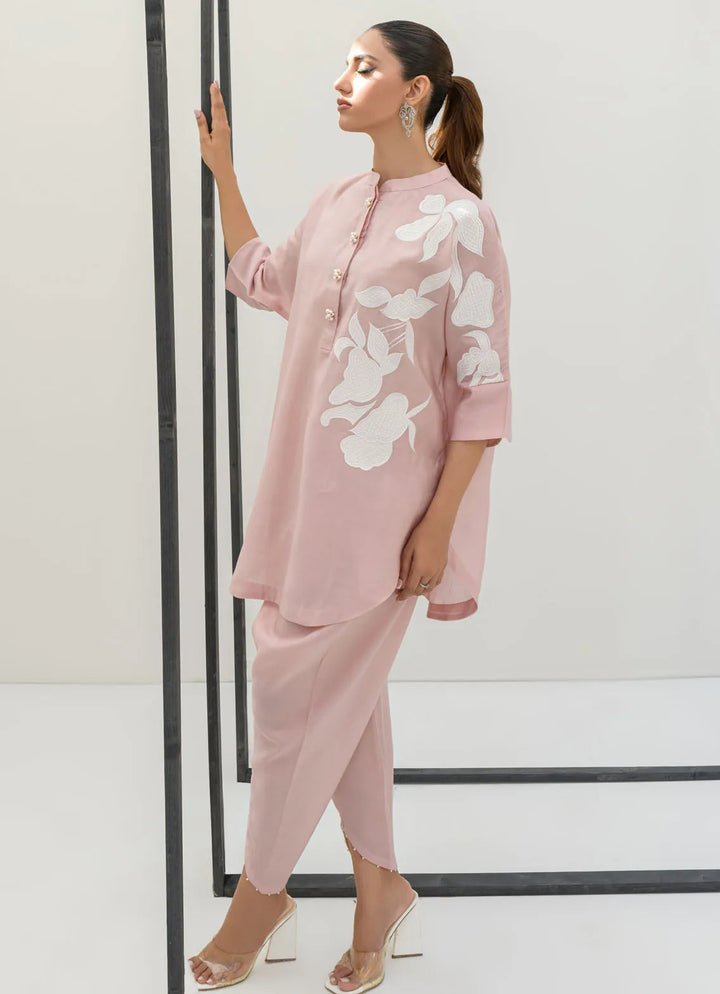 Sahar Kashif Pret Embroidered Cora Cotton 2 Piece Suit Elegance Pret