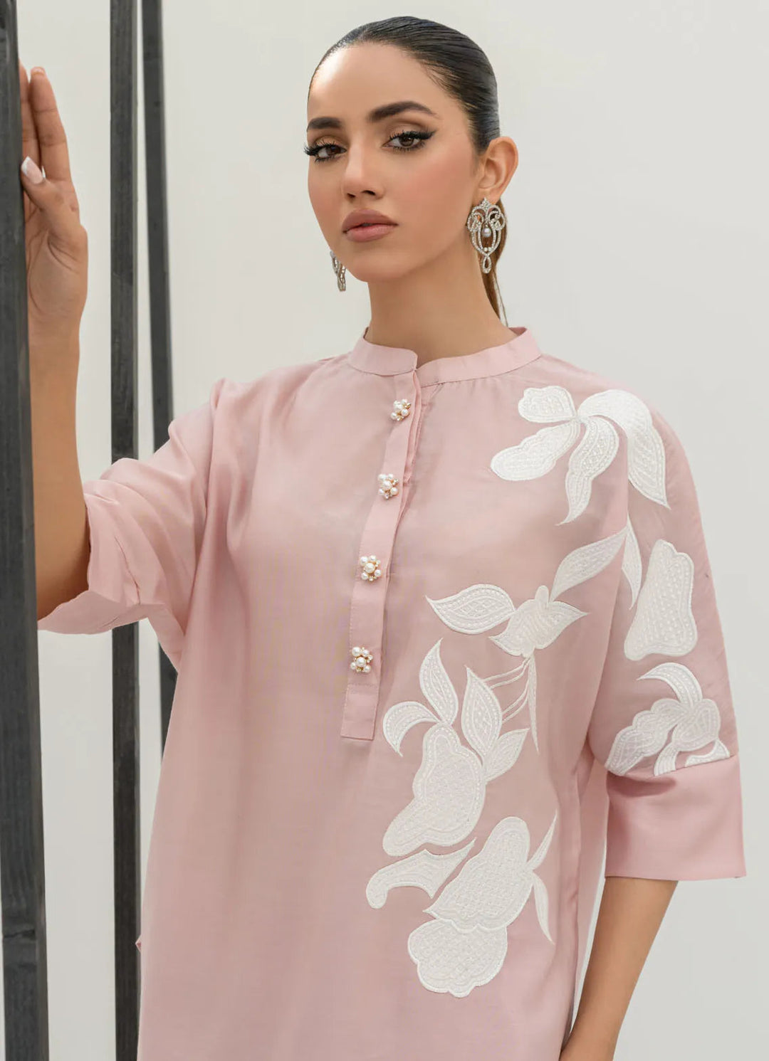 Sahar Kashif Pret Embroidered Cora Cotton 2 Piece Suit Elegance Pret