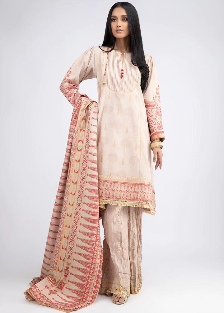 Sahar Cotton Jacquard Suits Unstitched 3 Piece SHR22J SWJ-V1-22-01 - Premium Collection