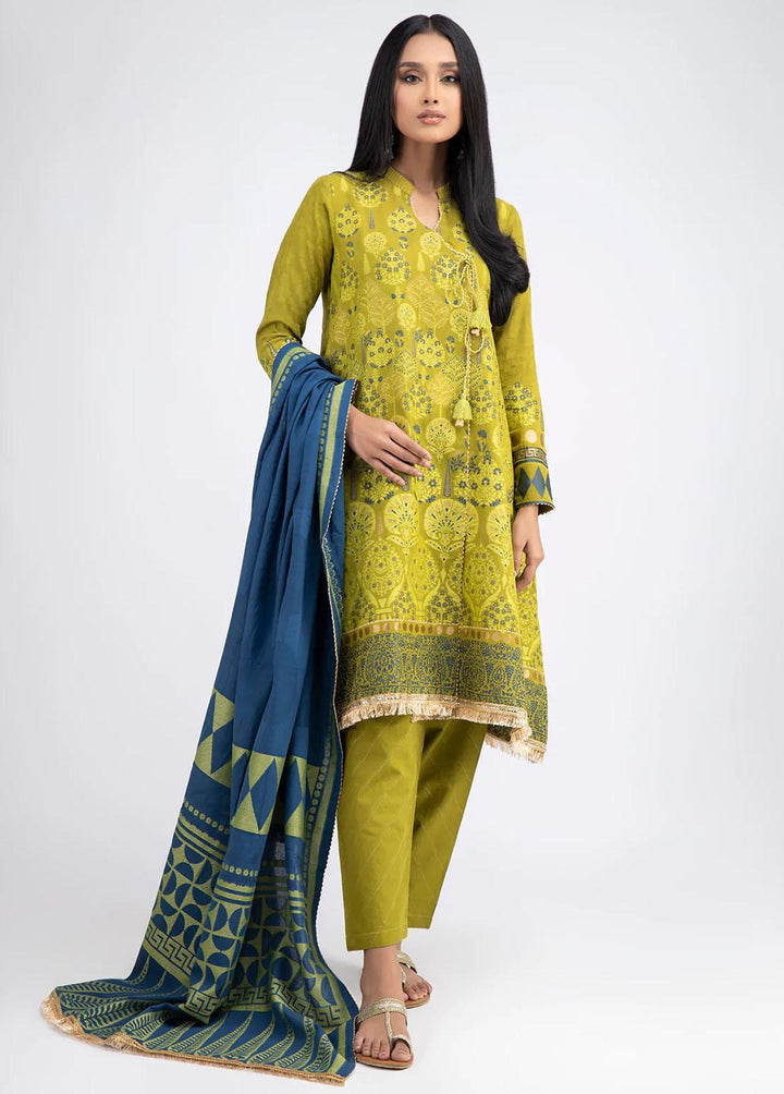 Sahar Cotton Jacquard Suits Unstitched 3 Piece SHR22J SWJ-V1-22-04 - Premium Collection