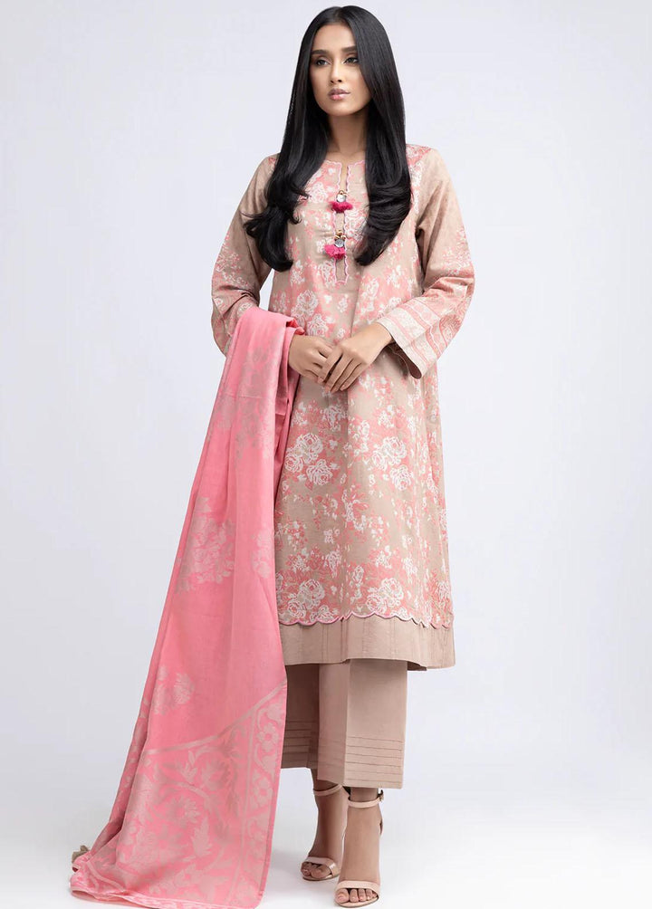 Sahar Cotton Jacquard Suits Unstitched 3 Piece SHR22J SWJ-V1-22-05 - Premium Collection