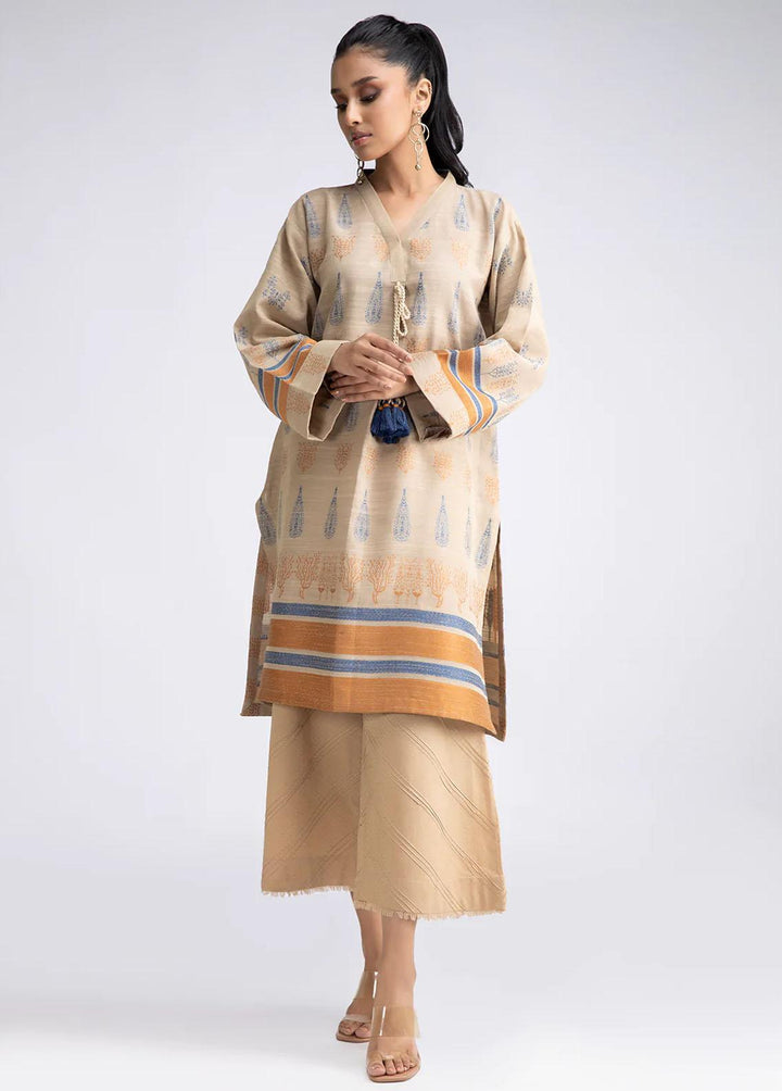 Sahar Jacquard Khaddar  Unstitched Kurti SHR22J SWJ-V1-22-06 - Premium Collection