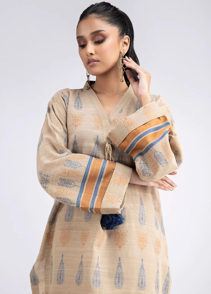 Sahar Jacquard Khaddar  Unstitched Kurti SHR22J SWJ-V1-22-06 - Premium Collection