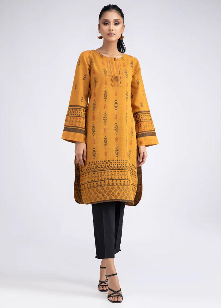 Sahar Jacquard Khaddar  Unstitched Kurti SHR22J SWJ-V1-22-08 - Premium Collection
