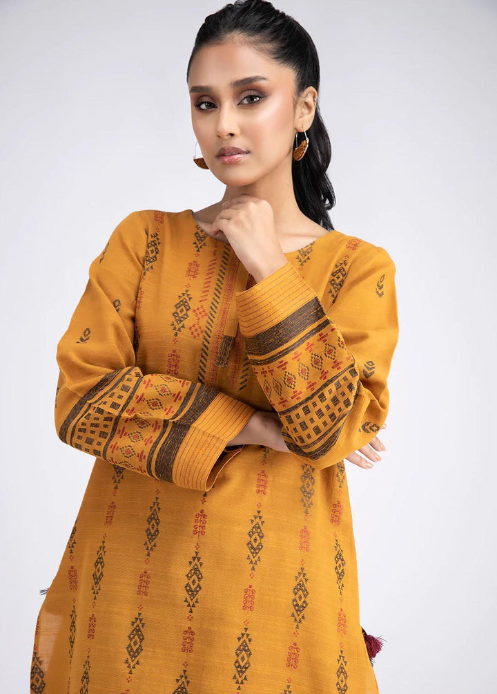 Sahar Jacquard Khaddar  Unstitched Kurti SHR22J SWJ-V1-22-08 - Premium Collection