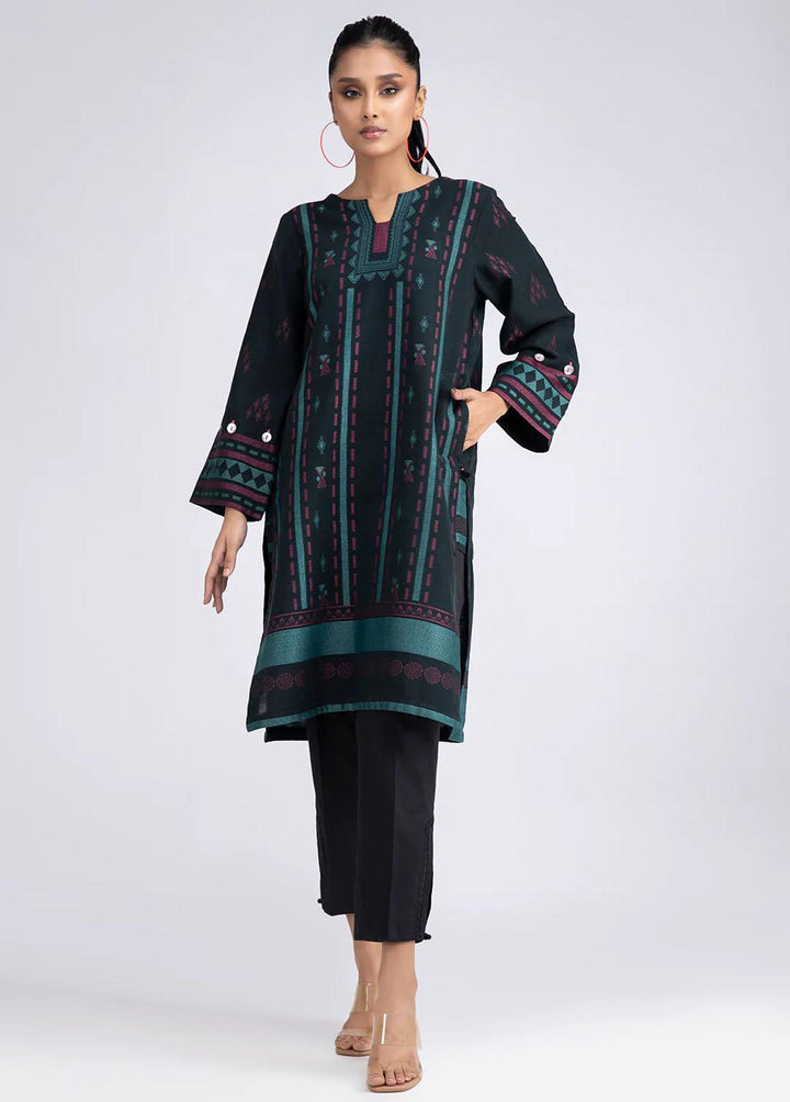 Sahar Jacquard Khaddar  Unstitched Kurti SHR22J SWJ-V1-22-10 - Premium Collection