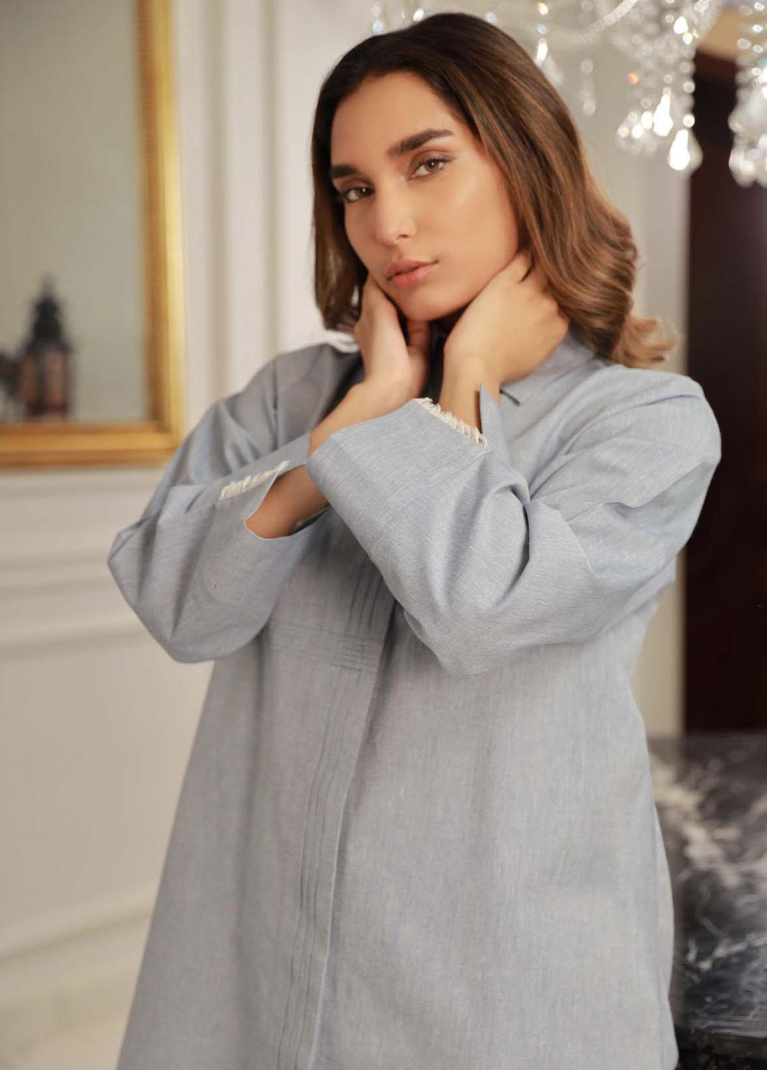 Sahar Pret Semi Formal Cotton 2 Piece Suit SAWCS-V2-07 Verve Allure