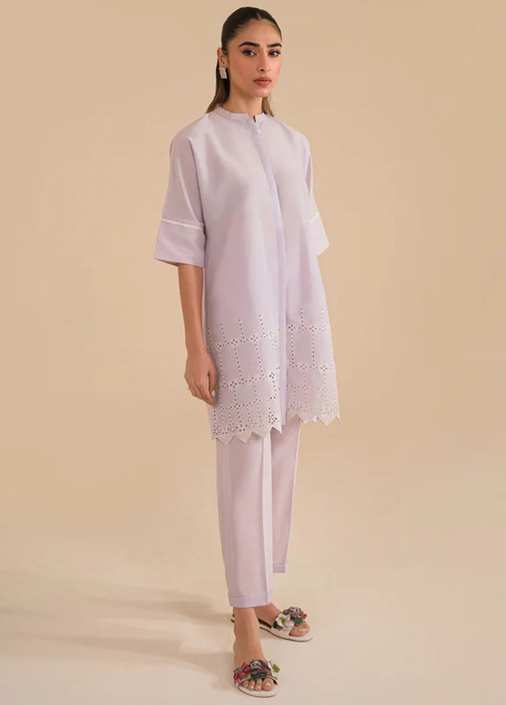 Sahar Pret Casual Cambric 2 Piece Suit SSFE23-03 Wisteria
