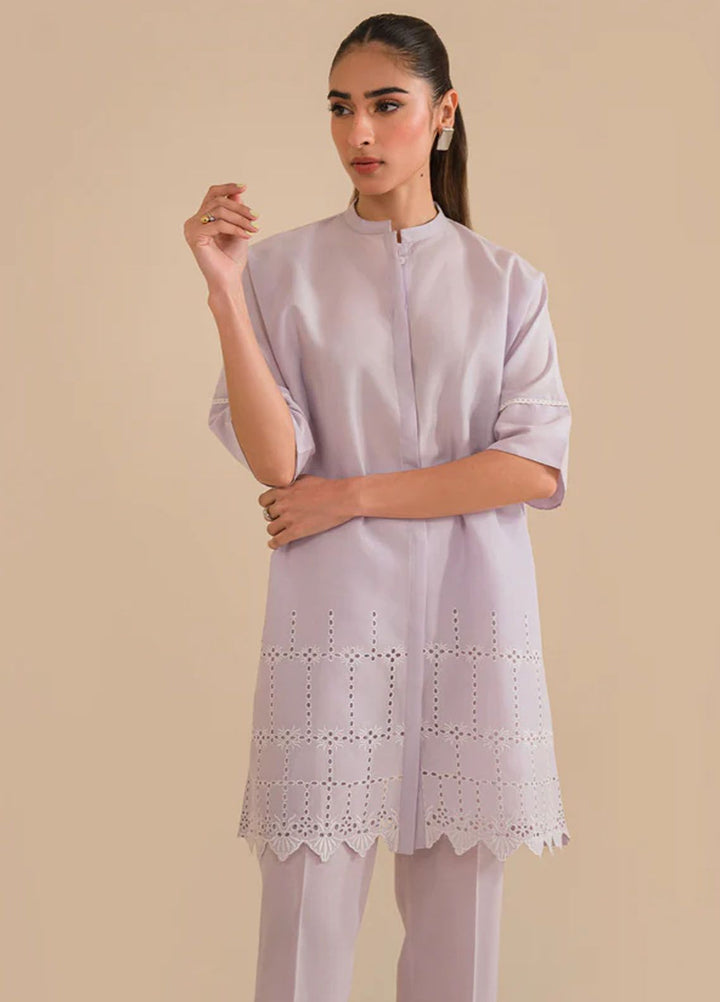 Sahar Pret Casual Cambric 2 Piece Suit SSFE23-03 Wisteria