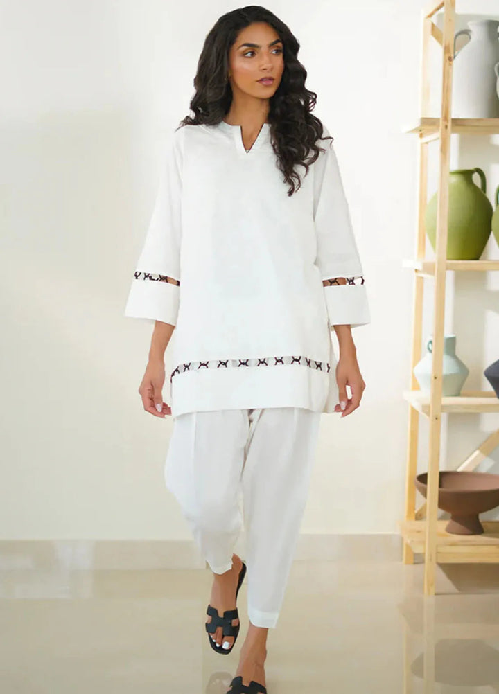 Sahar Pret Casual Cambric 2 Piece Suit SSMCS-RK-10 Elysian