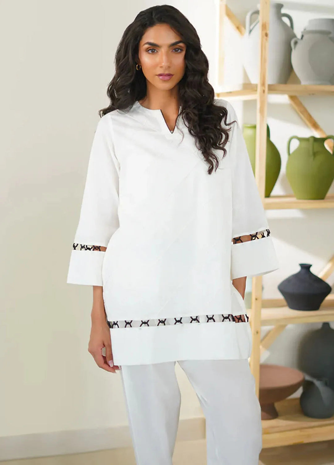 Sahar Pret Casual Cambric 2 Piece Suit SSMCS-RK-10 Elysian