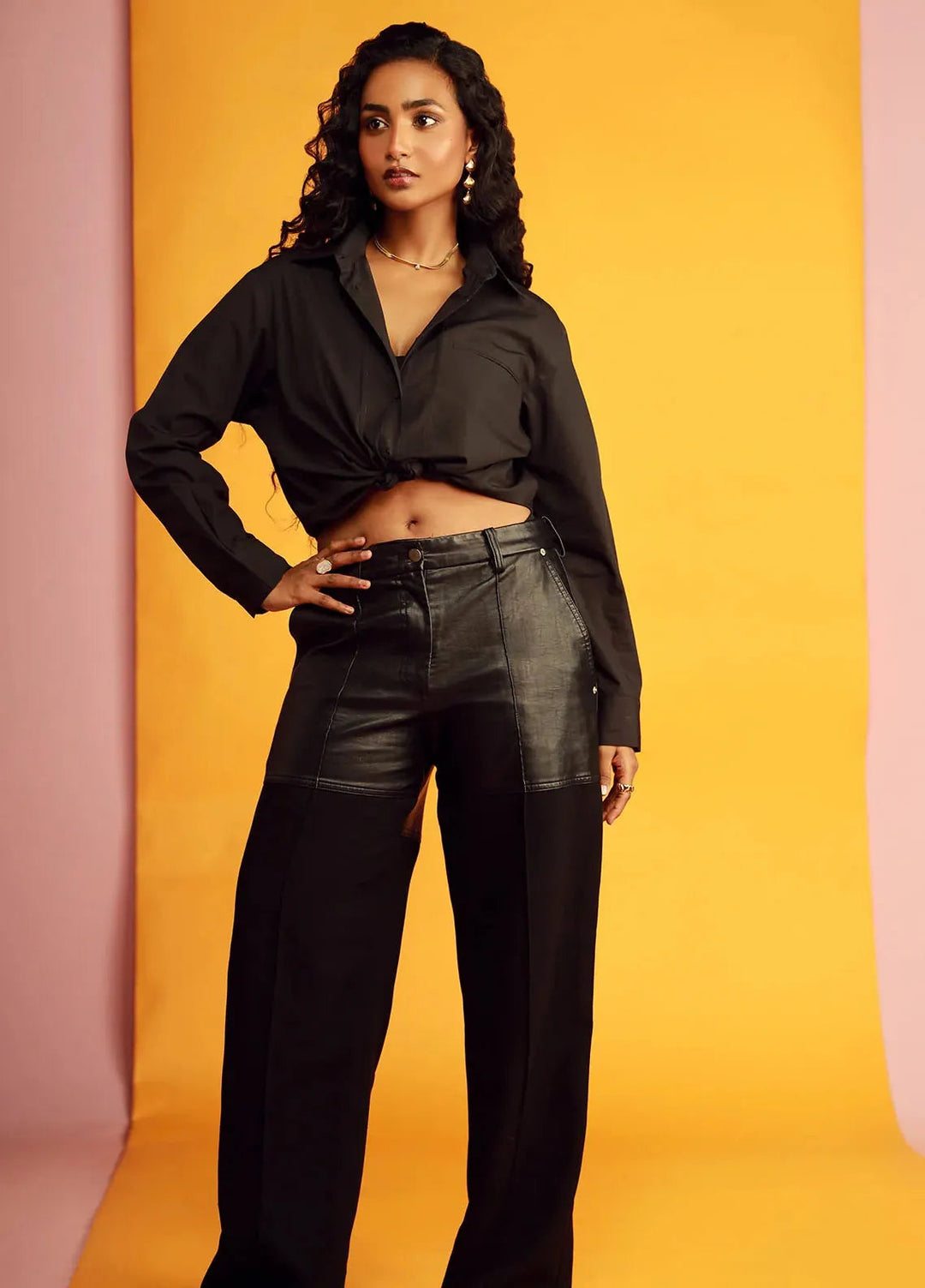 Sahar Pret Casual Poplin Shirt SSPC-RR-V2-01 Midnight Glamour