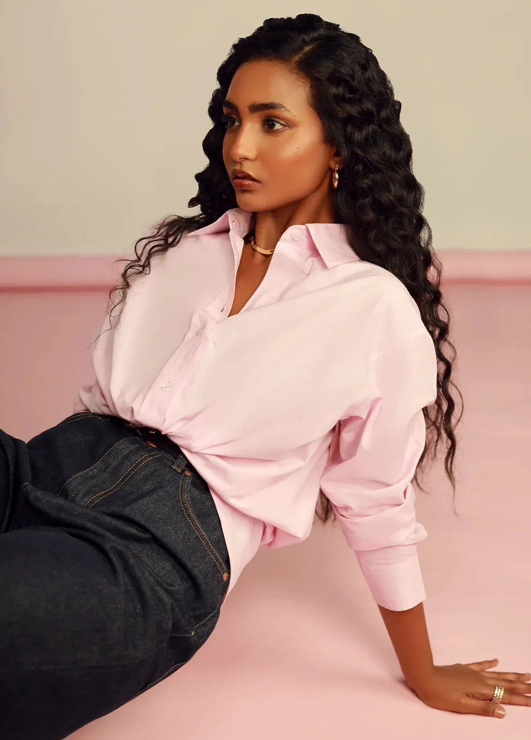 Sahar Pret Casual Poplin Shirt SSPC-RR-V2-06 Bubblegum