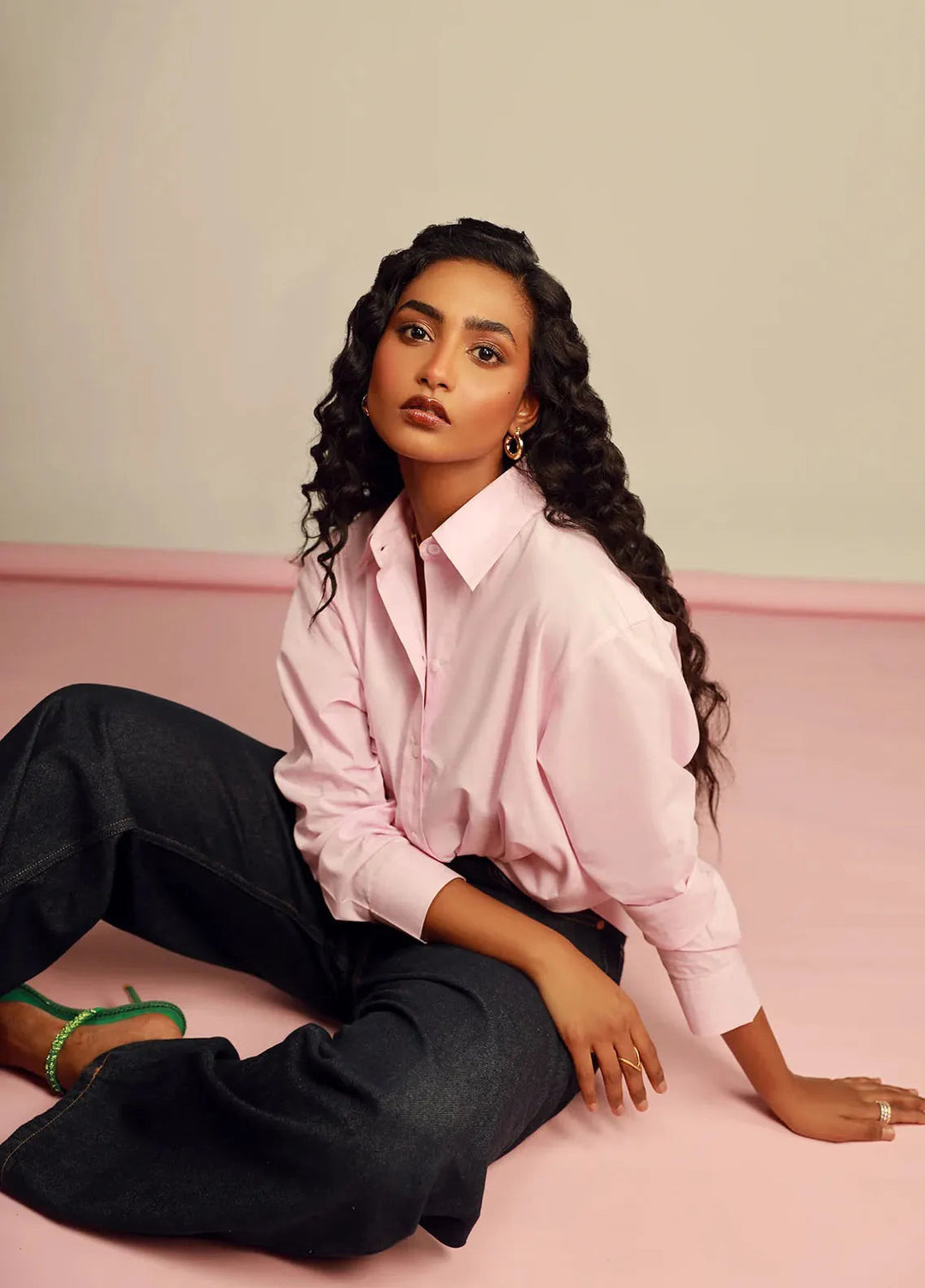 Sahar Pret Casual Poplin Shirt SSPC-RR-V2-06 Bubblegum