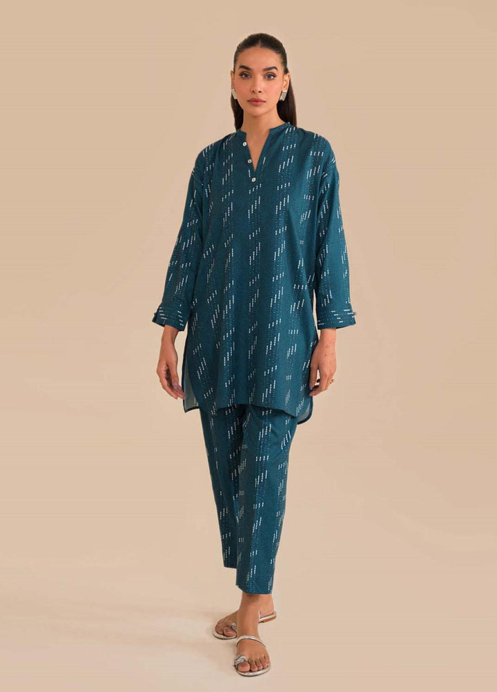 Sahar Pret Printed Cotton Satin 2 Piece Suit SWS-ZH-02 Rhythm