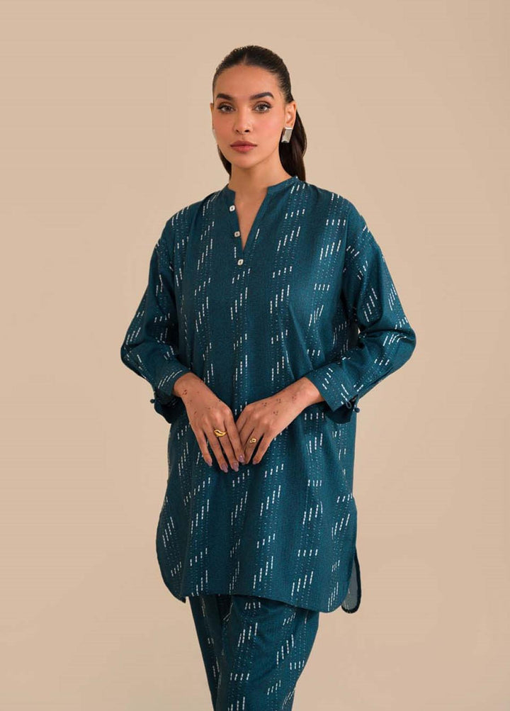 Sahar Pret Printed Cotton Satin 2 Piece Suit SWS-ZH-02 Rhythm