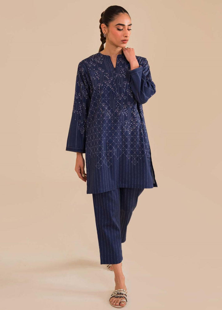 Sahar Pret Printed Cotton Satin 2 Piece Suit SWS-ZH-03 Regal