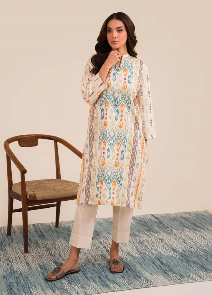 Sahar Pret Printed Cotton Satin 2 Piece Suit SWS-ZH-04 Aztec