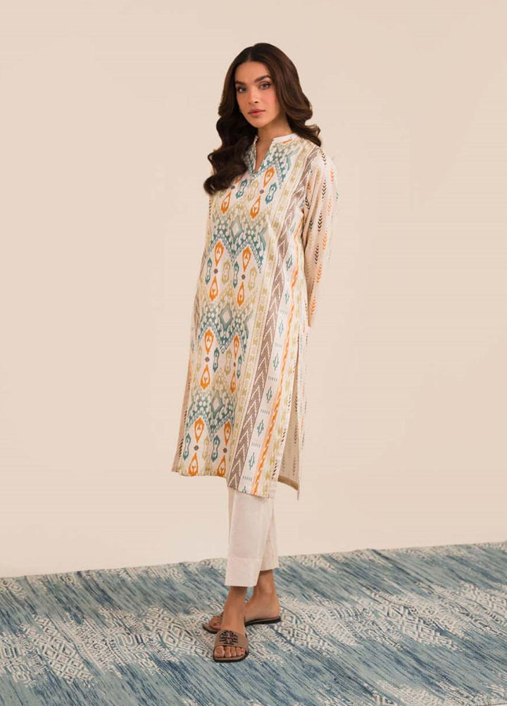 Sahar Pret Printed Cotton Satin 2 Piece Suit SWS-ZH-04 Aztec